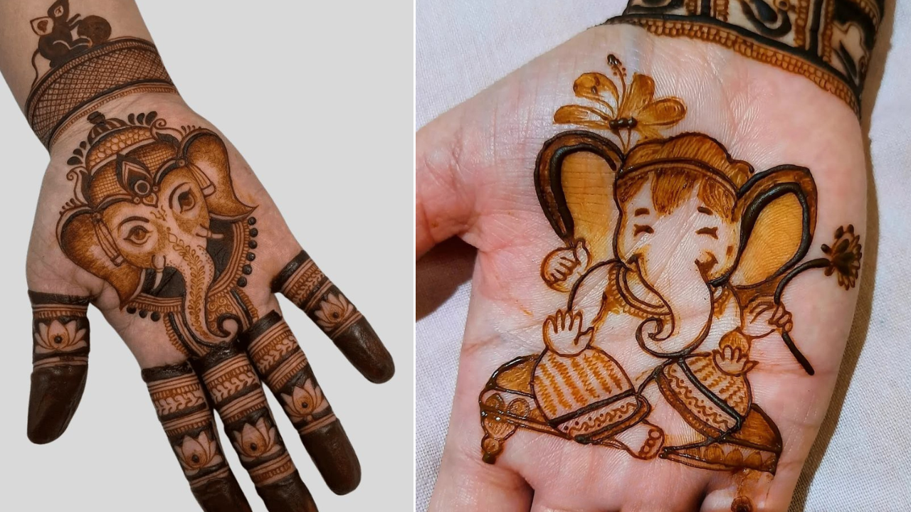 Mehndi Design Photo Sakat Chauth Vrat 2025