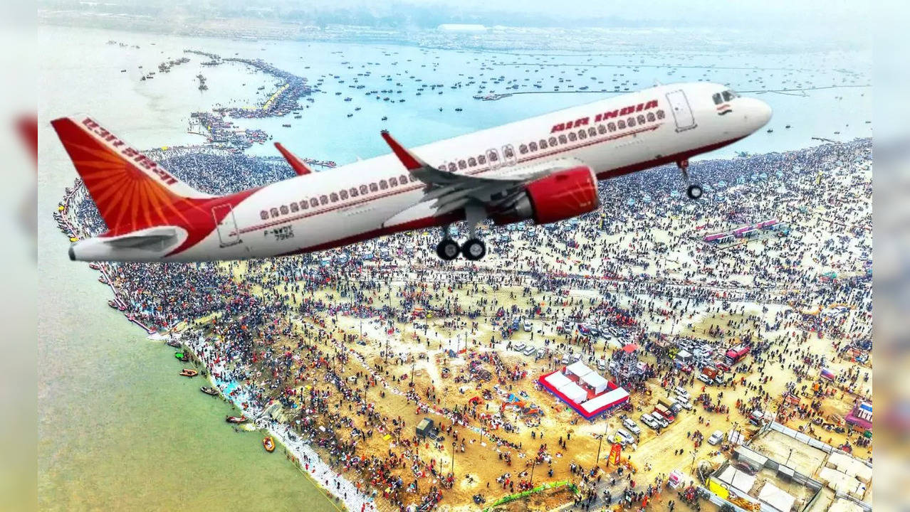 Delhi to Prayagraj Air India Flight