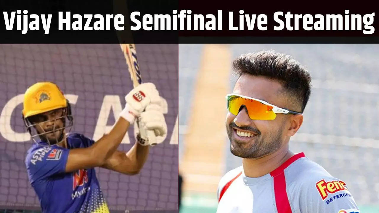 Vidarbha vs Maharashtra Live, Vidarbha vs Maharashtra Match live streaming, Vidarbha vs Maharashtra Match Live telecast, Vidarbha vs Maharashtra vijay hazare semifinal, vijay hazare semifinal live streaming,