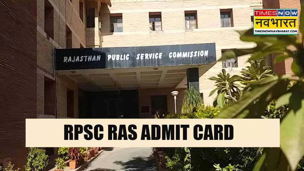 RPSC RAS 2025 Admit Card