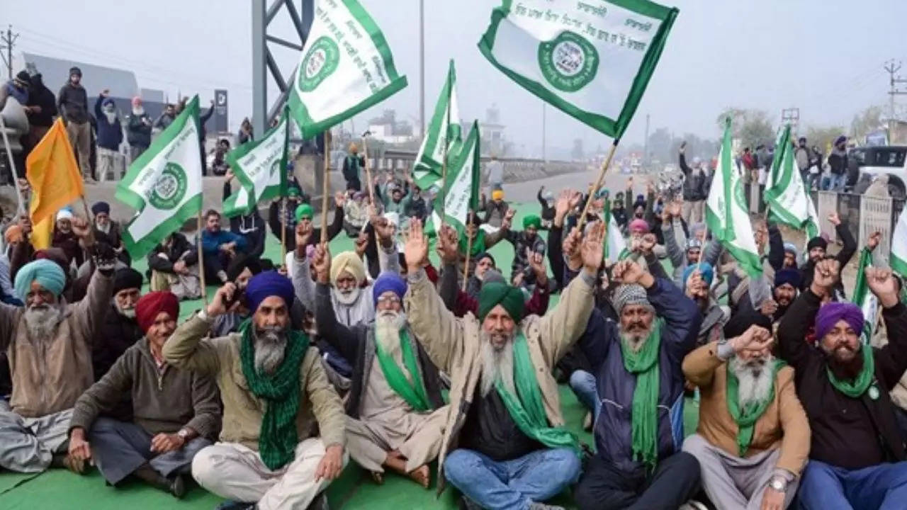 farmers protest