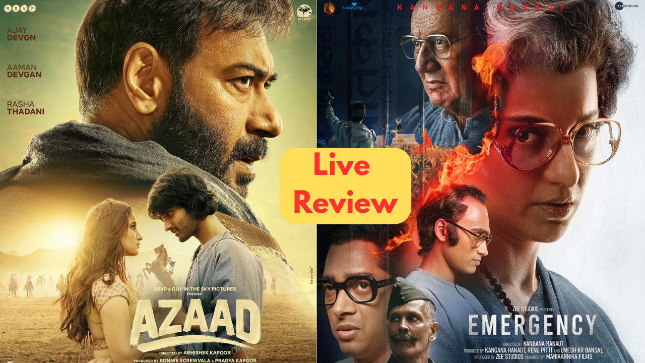 Emergency Azaad Movie Review, Box Office Collection Live: मरते वक्त बेटी इंदिरा से नाराज थे पापा जवाहर लाल नेहरू? फिल्म में दिखाया ये अनसुना किस्सा