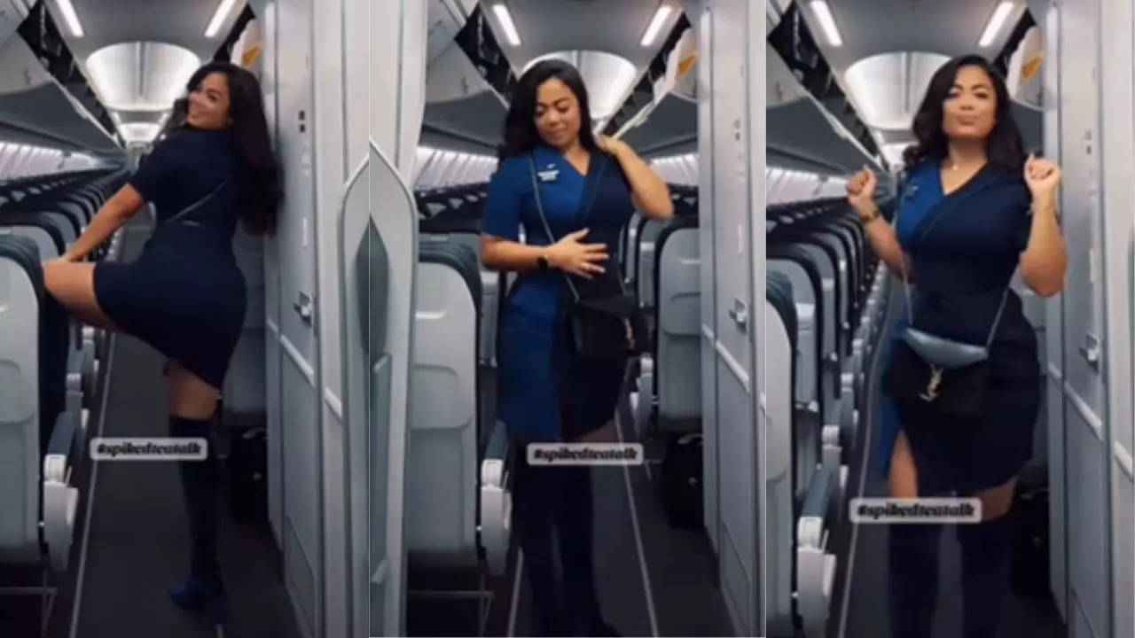 alaska airlines air hostess dance 