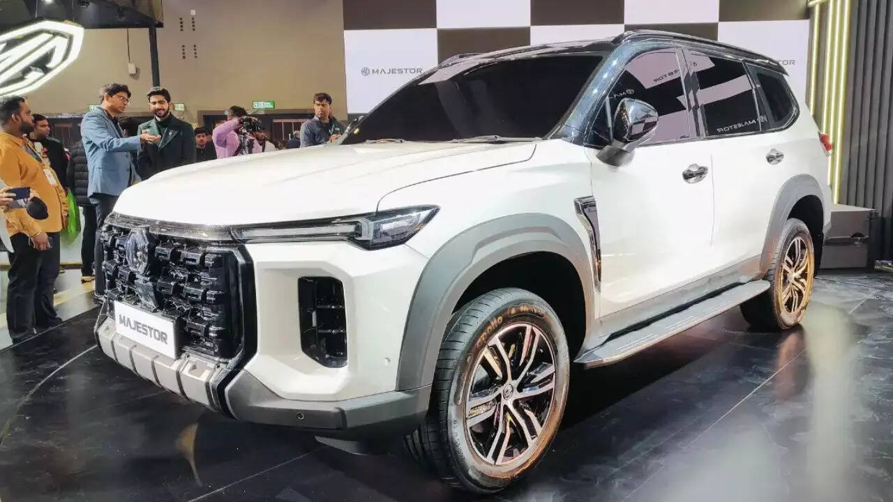 New MG Majestor SUV Showcased