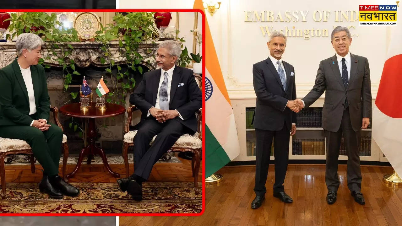 Jaishankar holds bilateral meetings with Japanese Australian FM