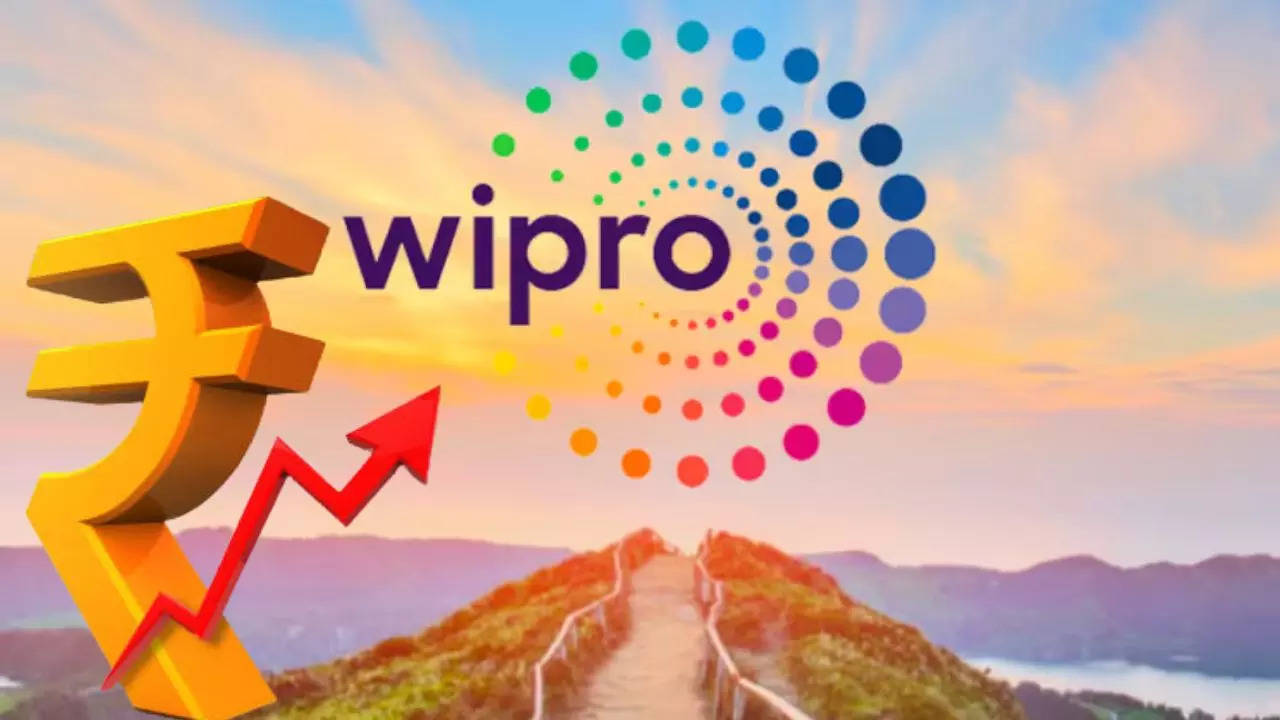 Wipro Share Price Up