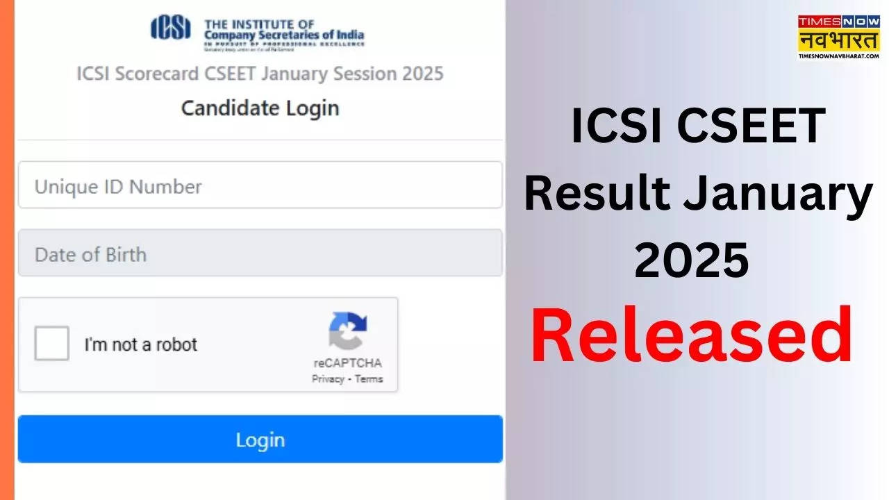 ICSI CSEET Result January 2025  out