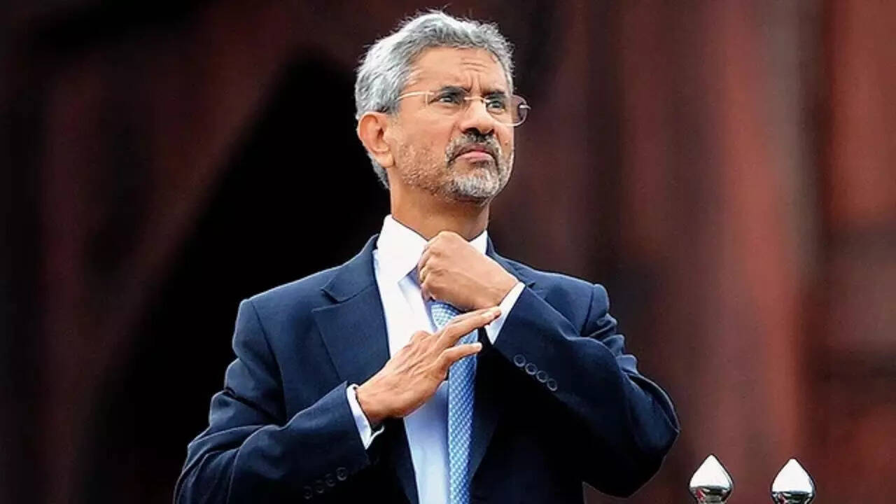 External affairs minister S Jaishankar