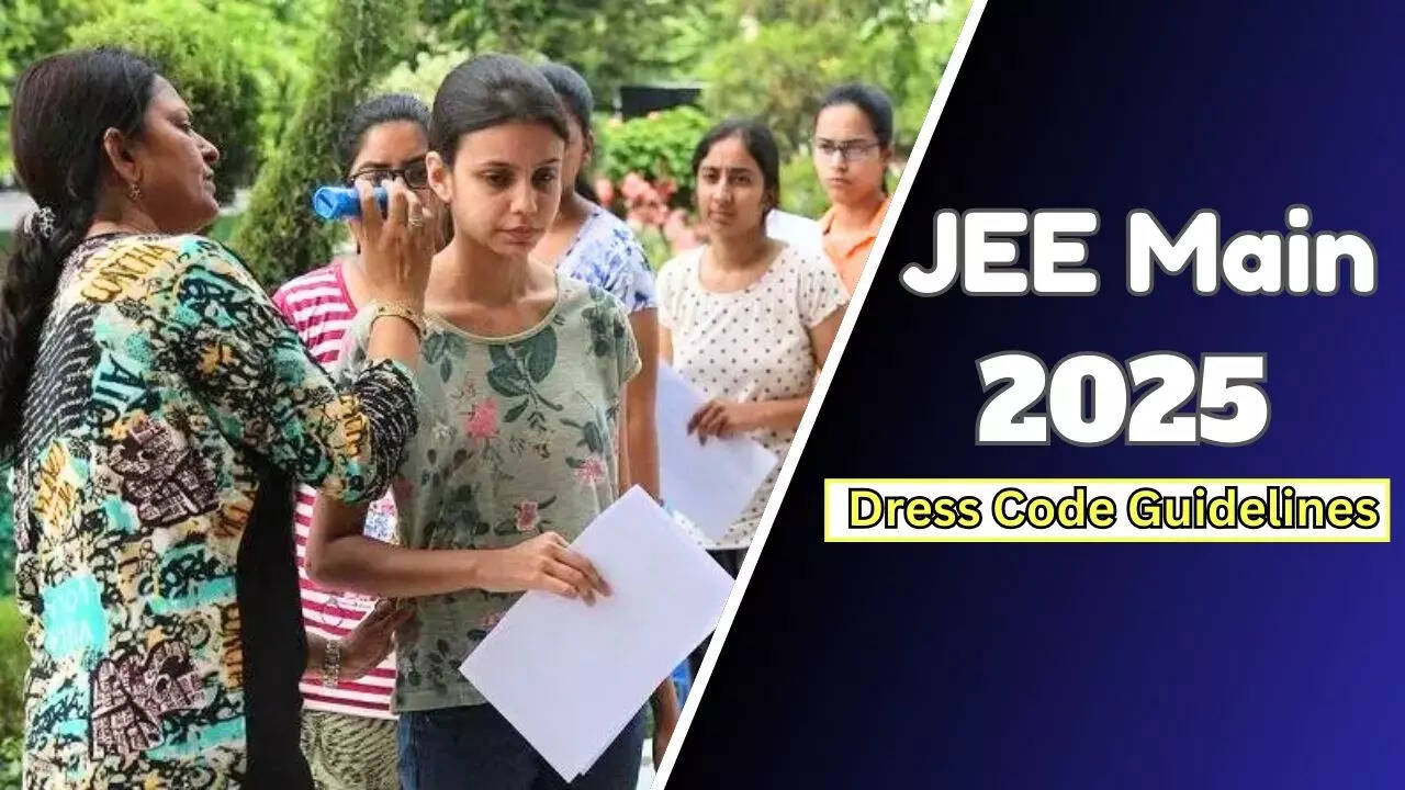 JEE Main Exam 2025 Dress