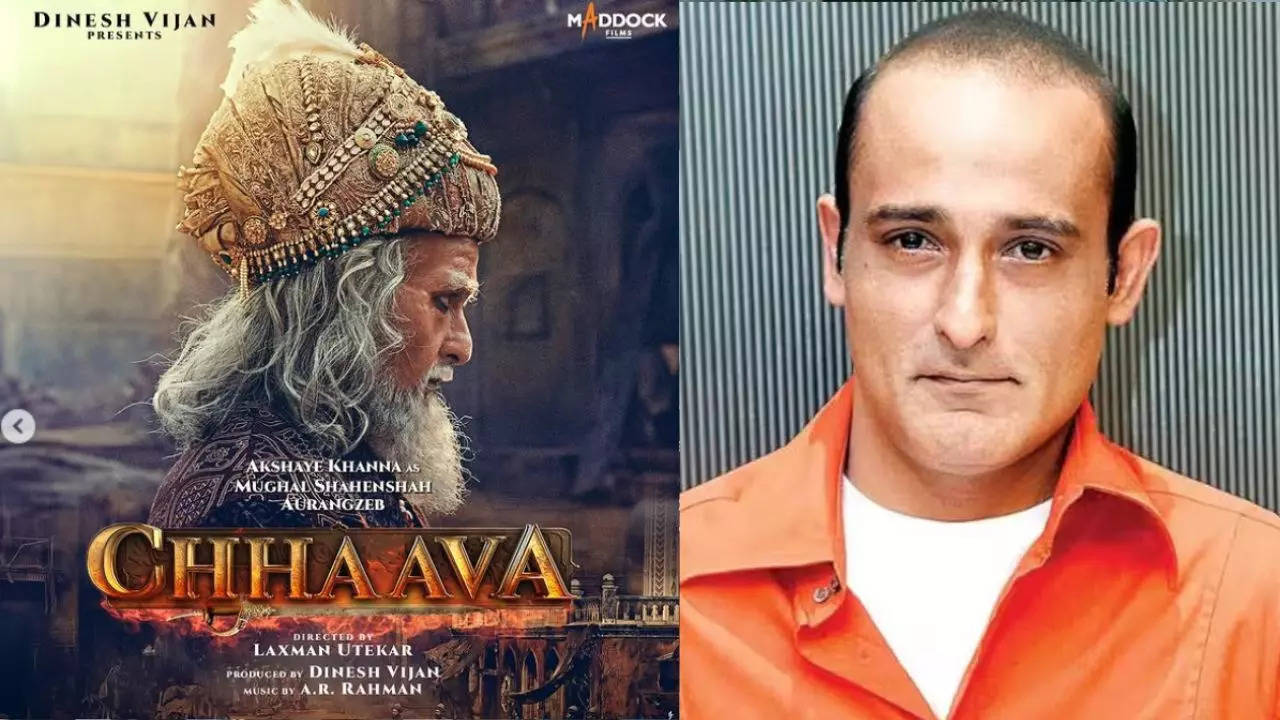 Chhaava Akshaye Khanna poster