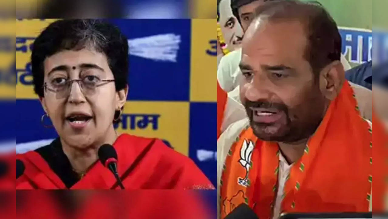 Atishi vs ramesh bidhuri