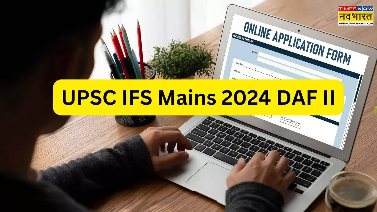 UPSC IFS Mains 2024 DAF II