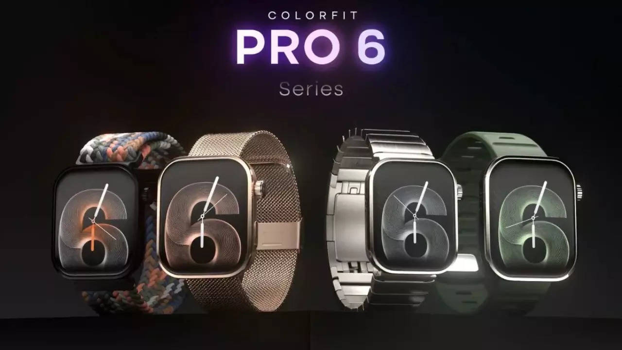 Noise ColorFit Pro 6 Series smartwatch