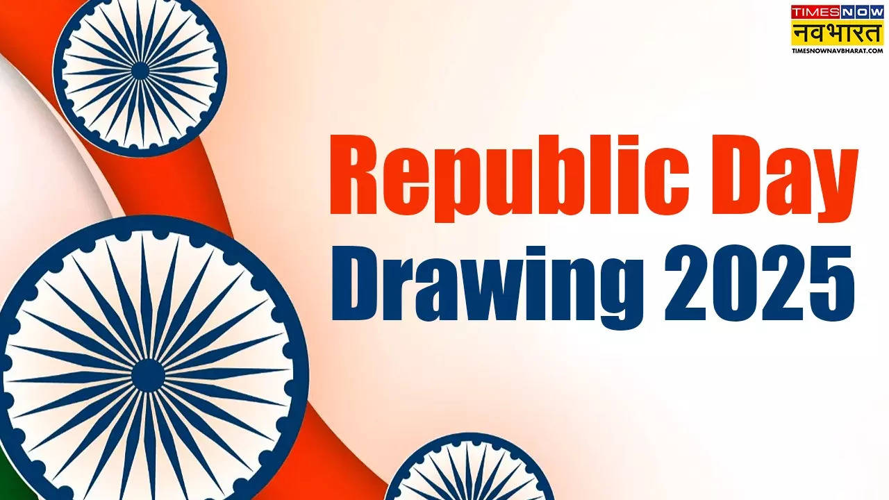 Republic Day 2025 Drawing, Republic Day Par Drawing, Happy Republic Day Drawing