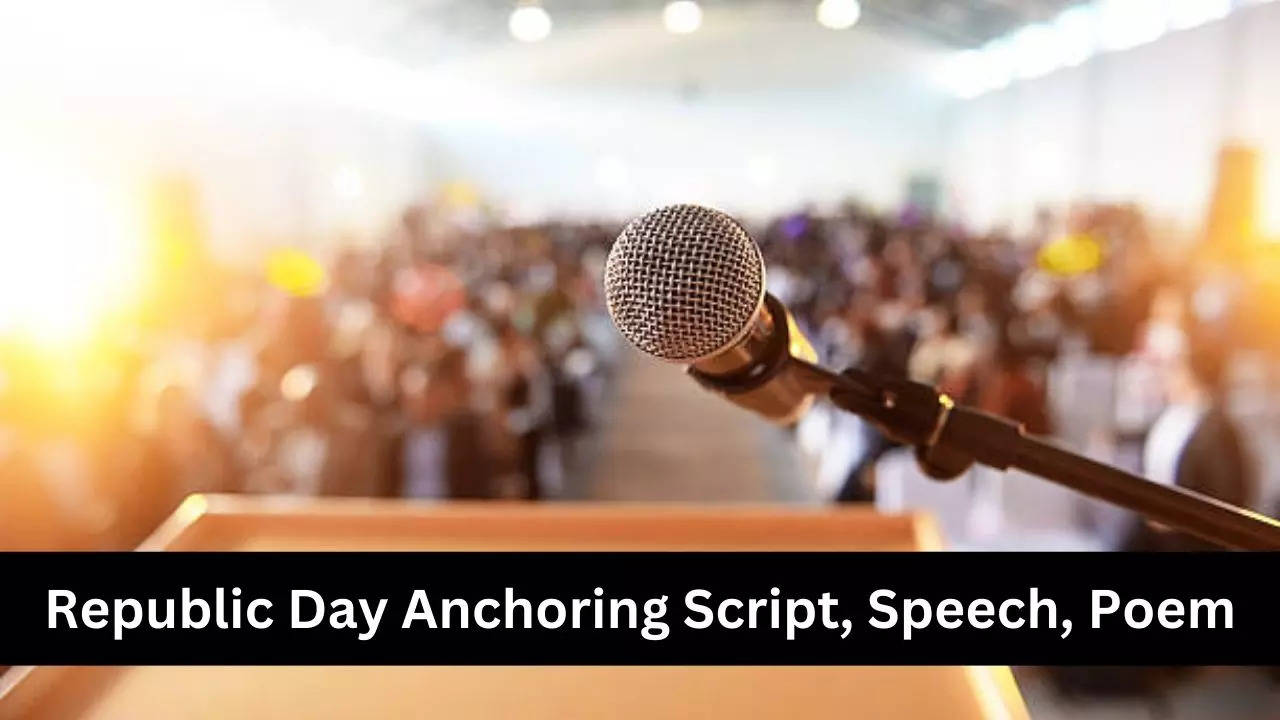 Republic Day Anchoring Script, Speech In Hindi 2025: गणतंत्र दिवस पर कुछ इस तरह संचालित करें मंच, बजेंगी खूब तालियां