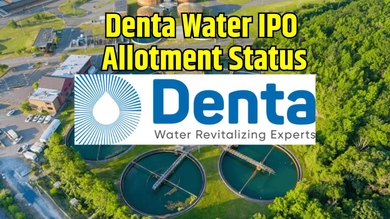 Denta water ipo allotment status, Denta water and infra ipo allotment status check, Denta water ipo allotment status,