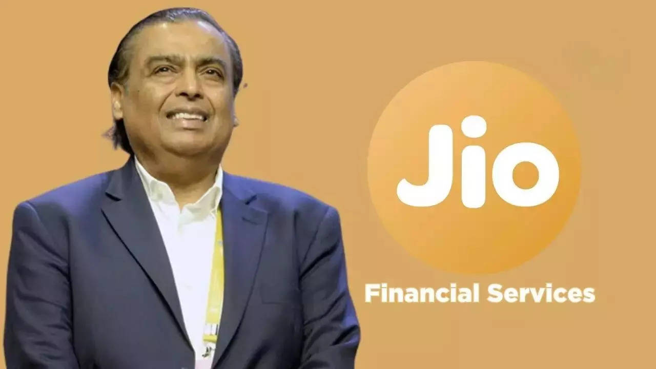 Jio Financial Services stock, share price