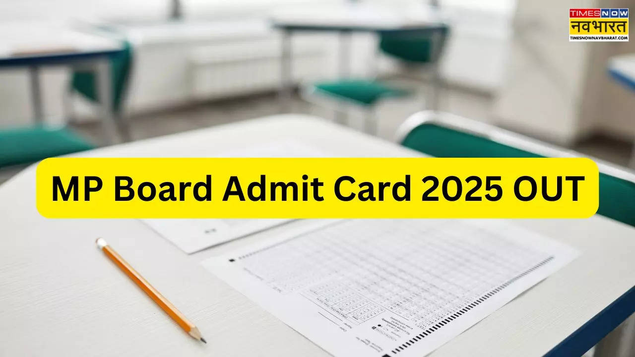 MP Board Admit Card 2025 OUT