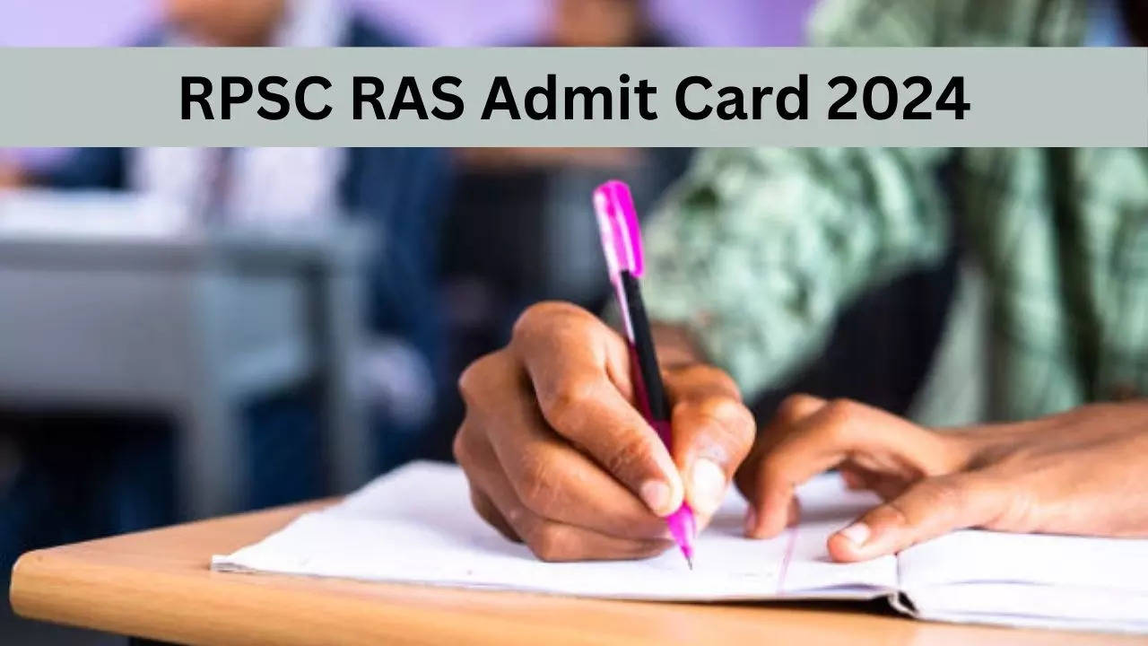 RPSC RAS Admit Card 2024 Download