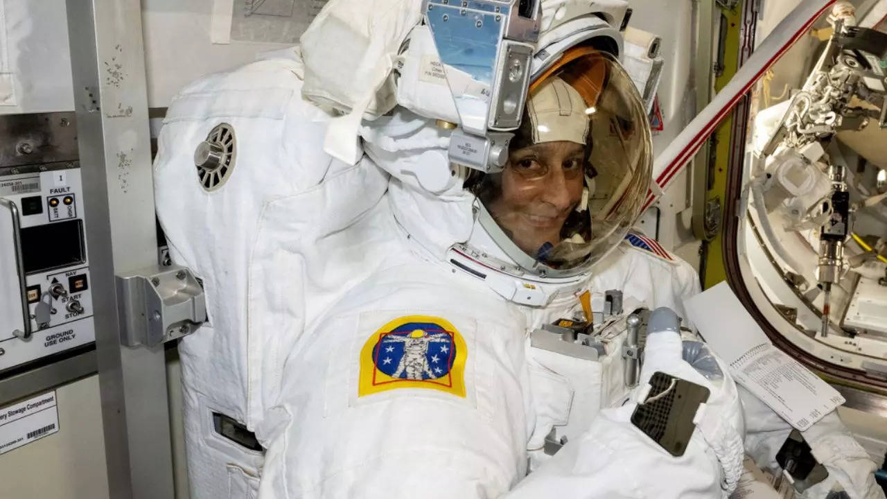 Sunita Williams Spacewalk