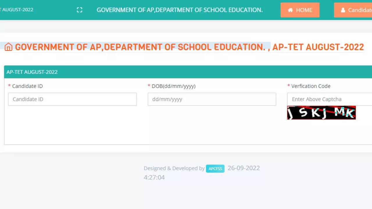 APTET Result 2022