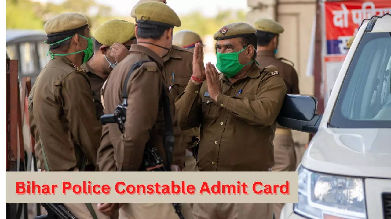 Bihar Police Constable Admit Card