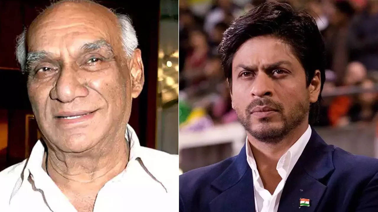 Yash-Chopra and Shahrukh Khan