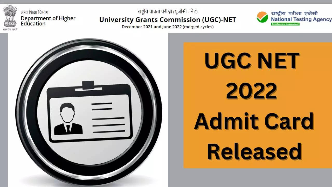 ugc net 2022 admit card released