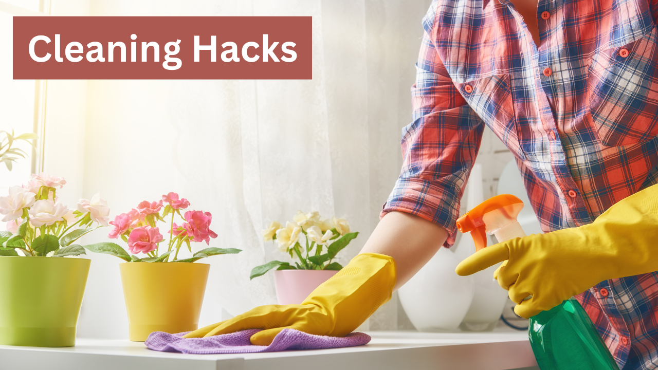 Cleaning hacks to clean Window and Doors