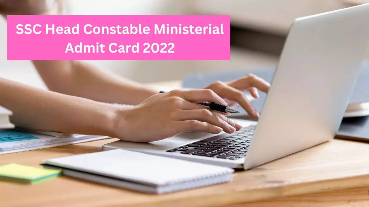 SSC Head Constable Ministerial Admit Card 2022