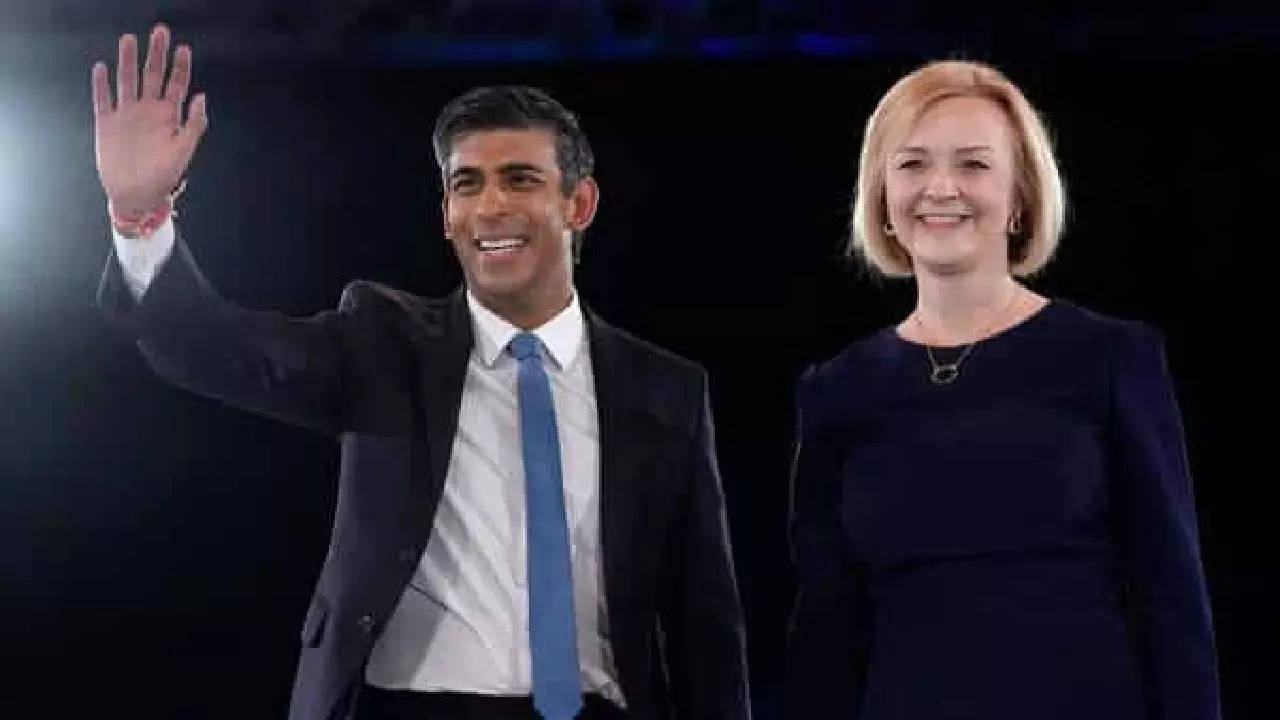 RISHI SUNAK AND LIZ TRUSS