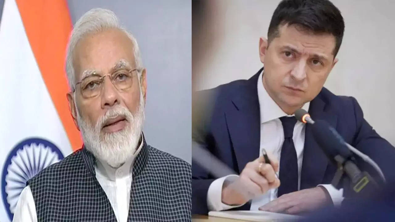 PM Modi talks to Ukrainian President