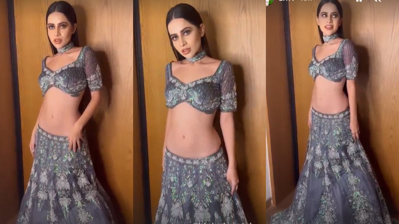 Uorfi Javed In Lehenga