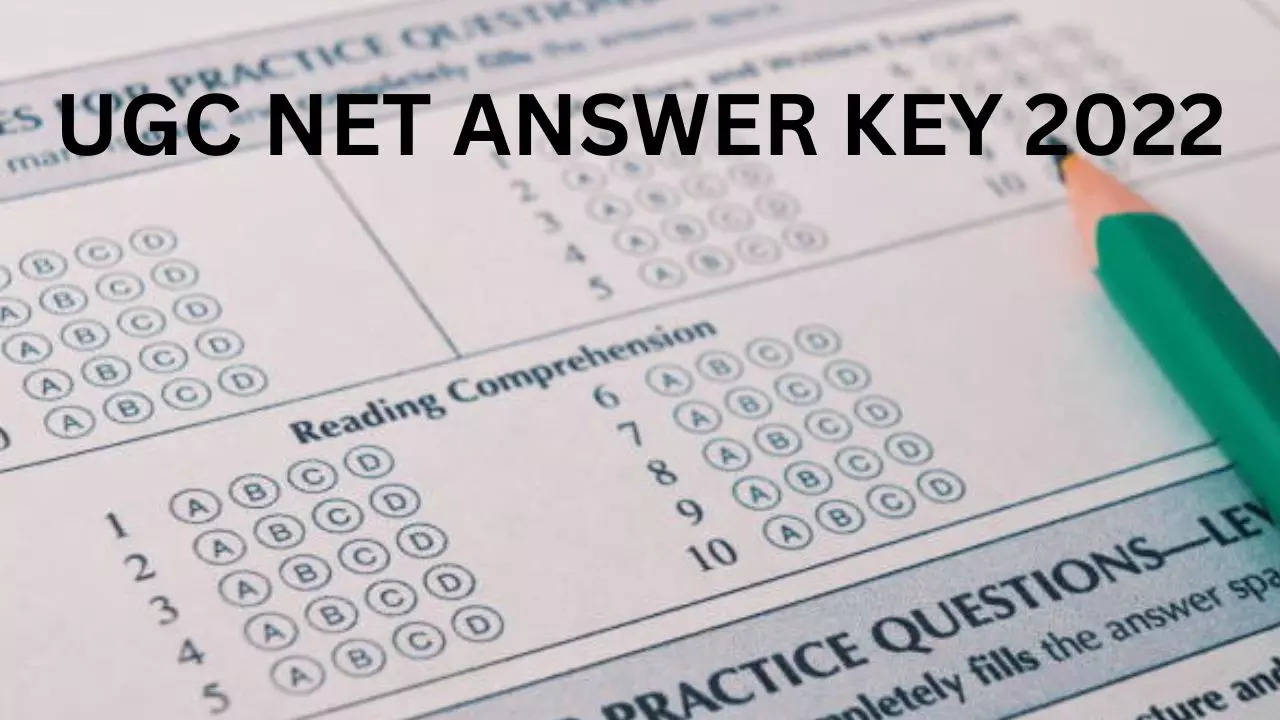 UGC NET Answer Key 2022