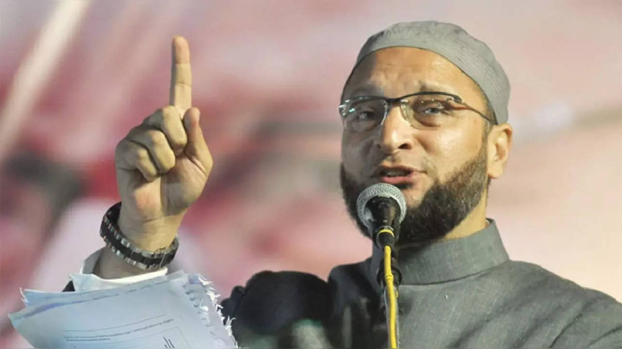 owaisi on muslim population