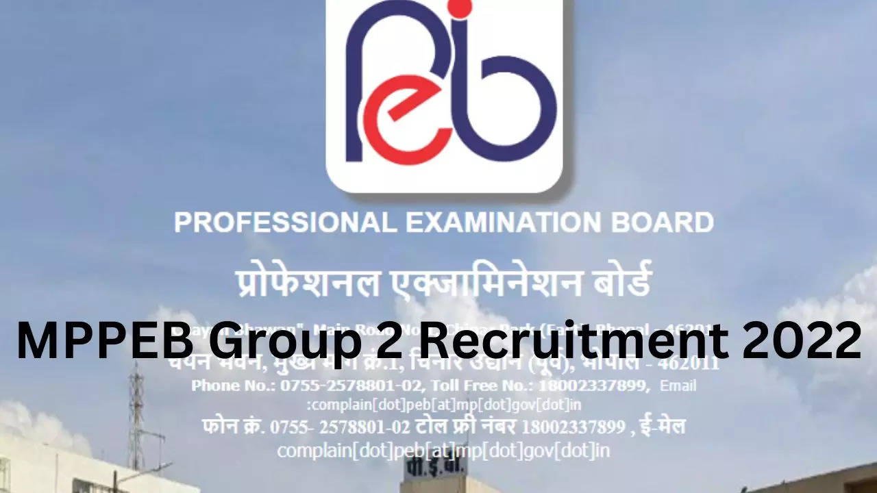 MPPEB Group 2 Recruitment 2022