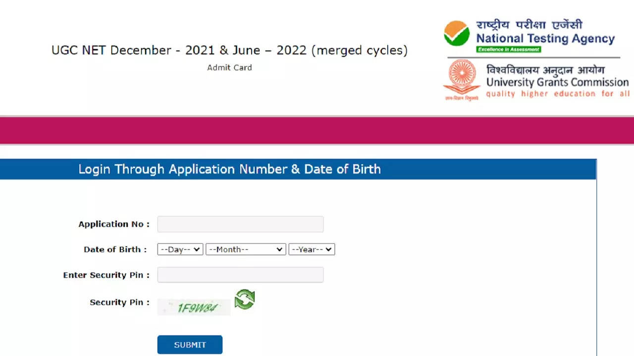 UGC NET Admit Card 2022 Out