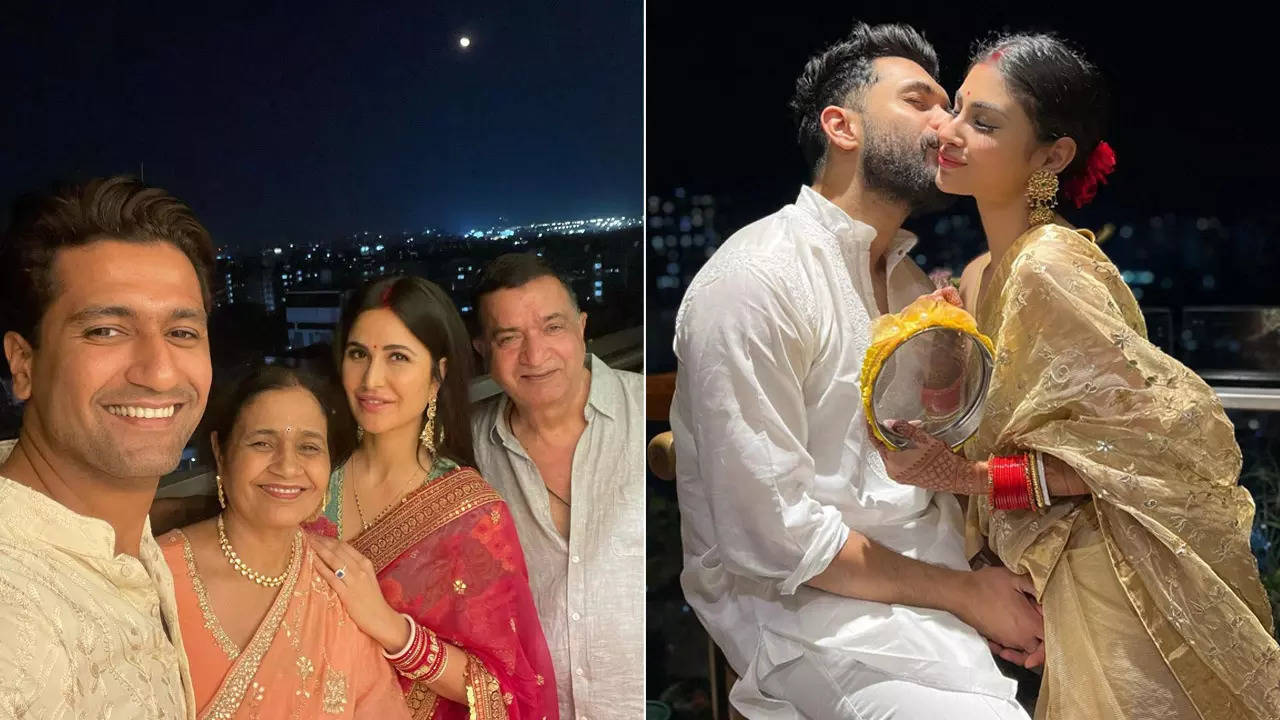 Karwa Chauth 2022: कैटरीना कैफ ने मनाया पहला करवा चौथ, मौनी रॉय ने पति के साथ शेयर की फोटो