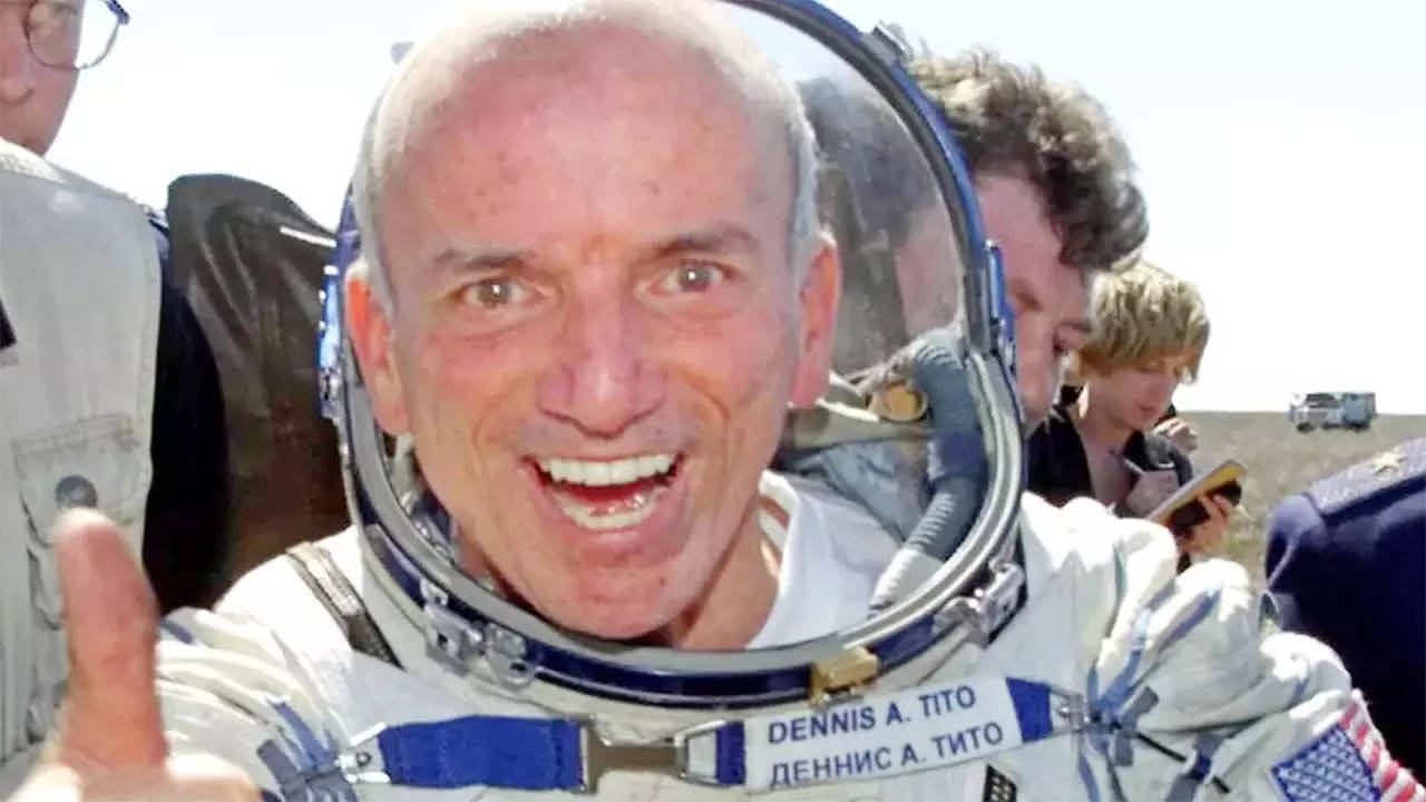 Dennis Tito world's first space tourist