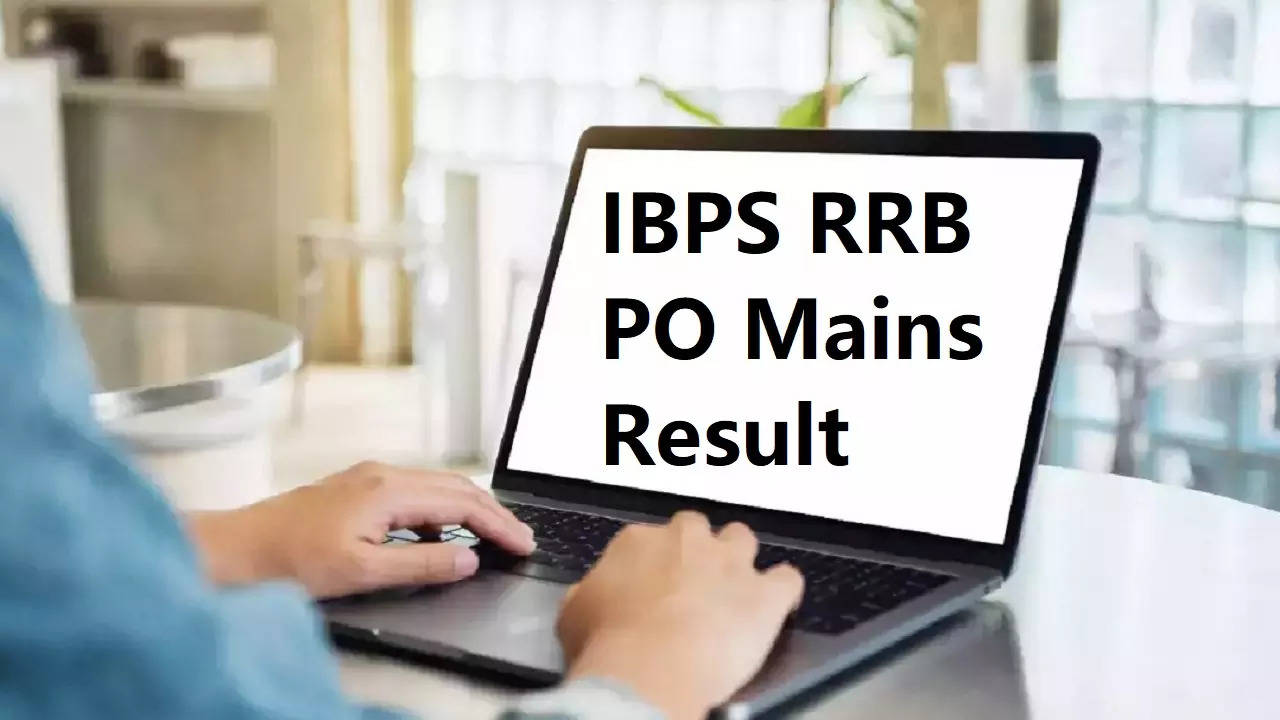 IBPS RRB PO Mains Result 2022