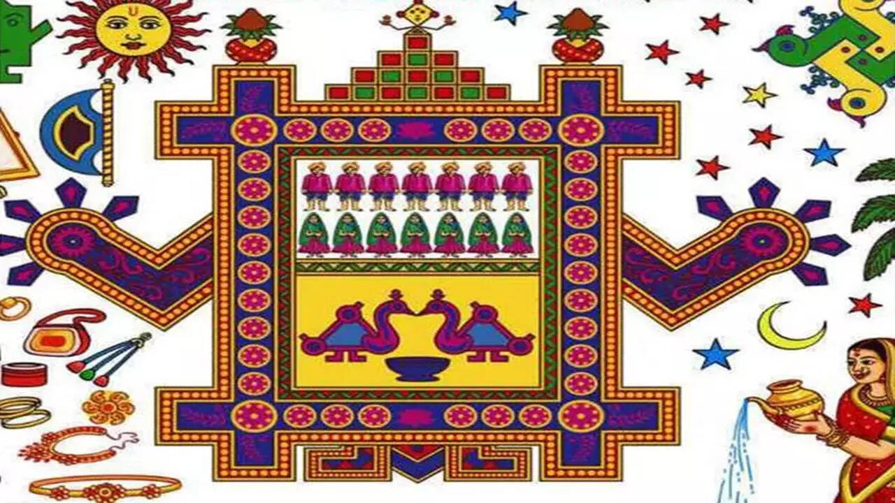 ahoi ashtami 2022 drawing: ahoi ashtami vrat vidhi in hindi know here ...