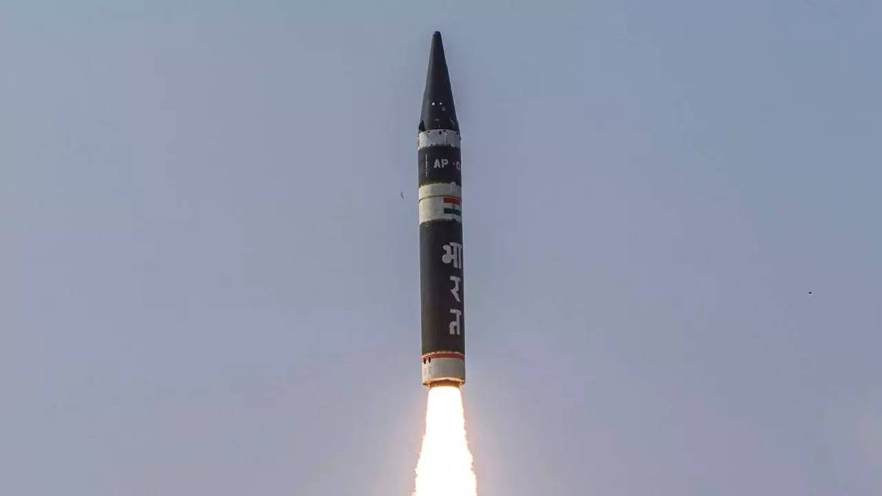 agni p missile