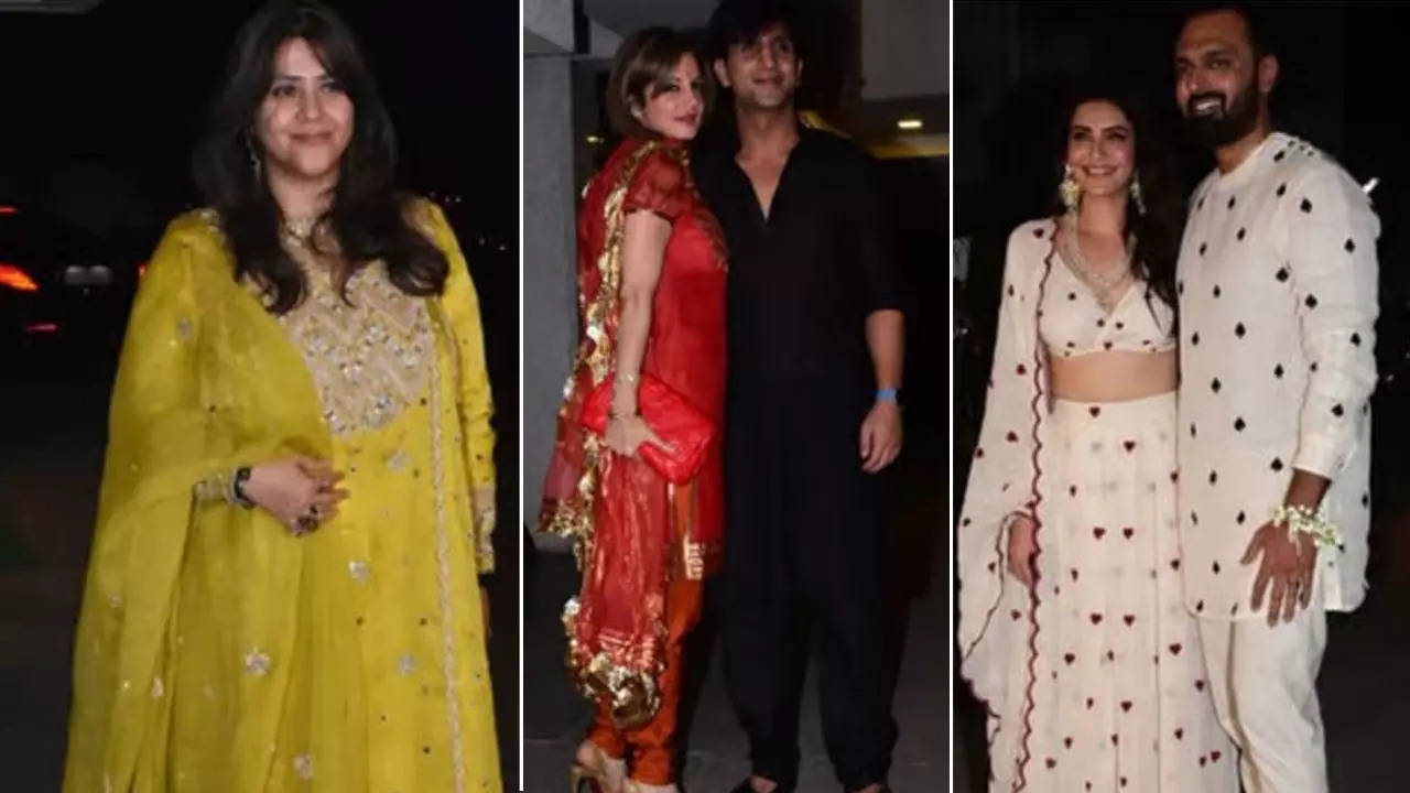 Karishma Tanna Diwali party