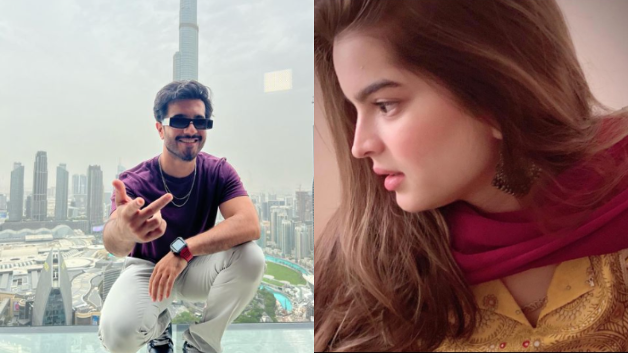 Feroze Khan and Aliza Sultan