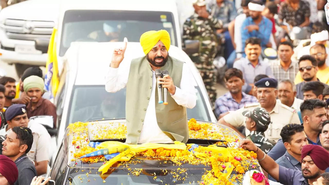 bhagwant mann in adampur