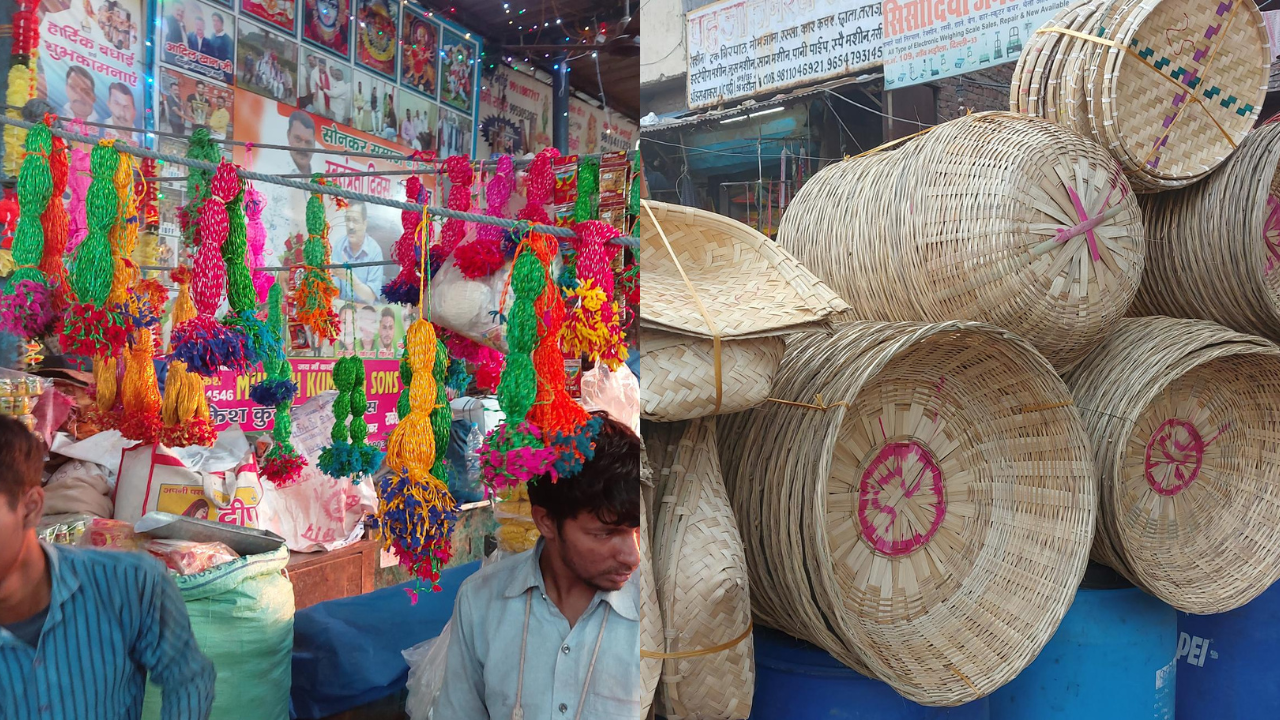 Delhi's Biggest Chhath Market