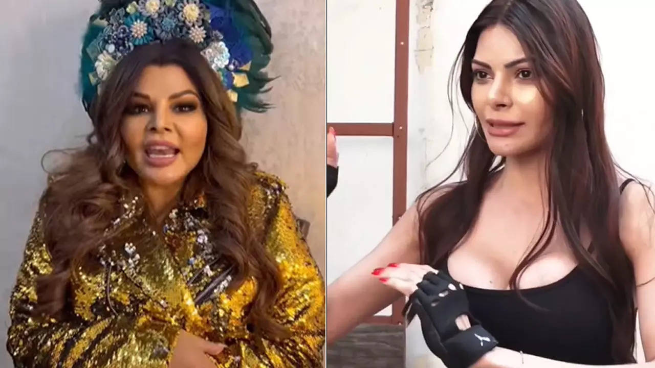 rakhi sawant and sherlyn chopra