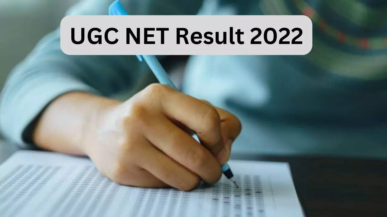 UGC NET Result 2022