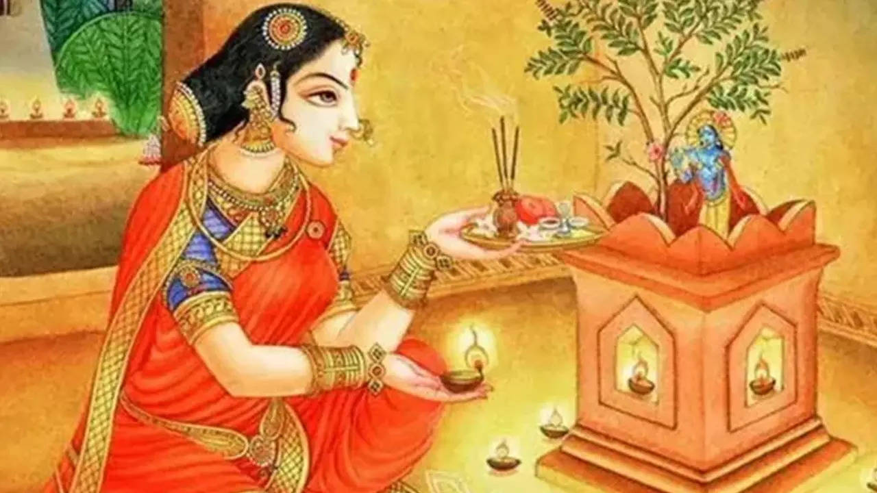 Tulsi Vivah Katha in Hindi: कैसे हुई मां तुलसी और शालिग्राम भगवान की शादी, जानें तुलसी विवाह की पौराणिक कथा