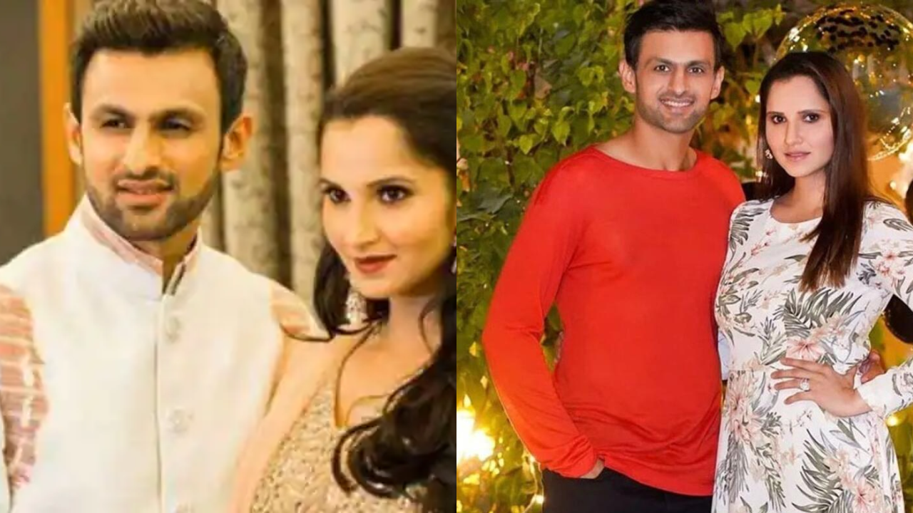 Sania Mirza and Shoaib Malik